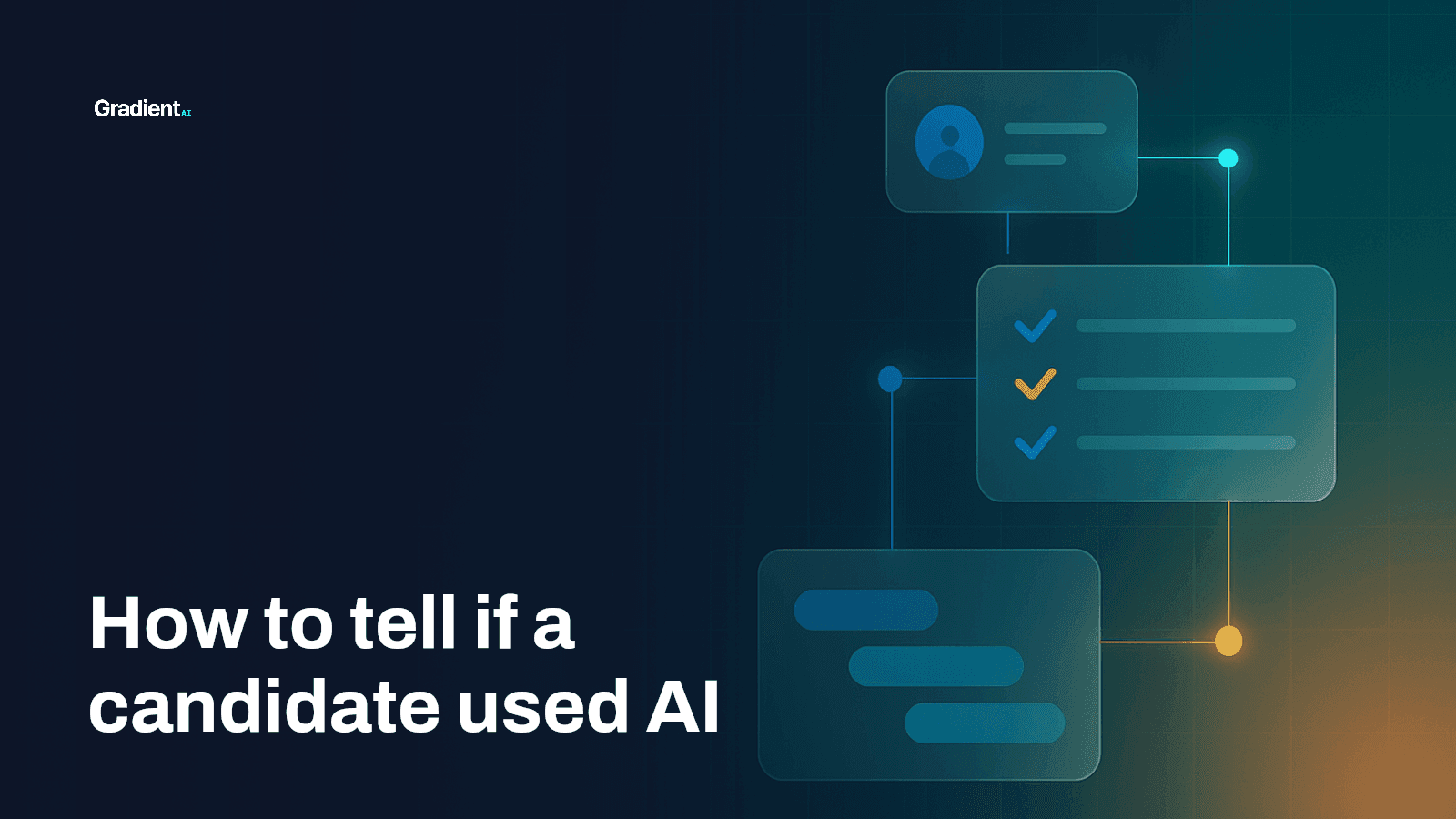 How to tell if a candidate used AI